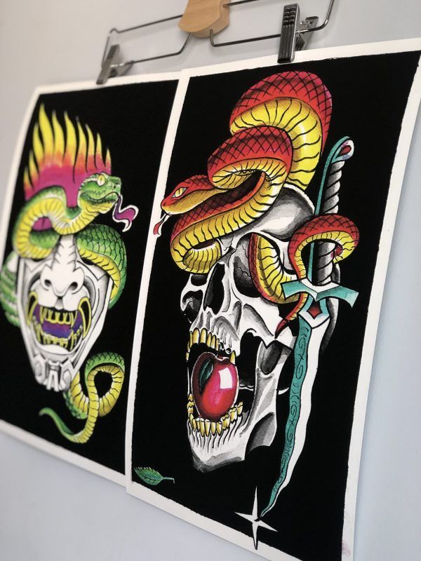 CEENTAUR: Snake Face, Snake Skull - ArtShop Toruń