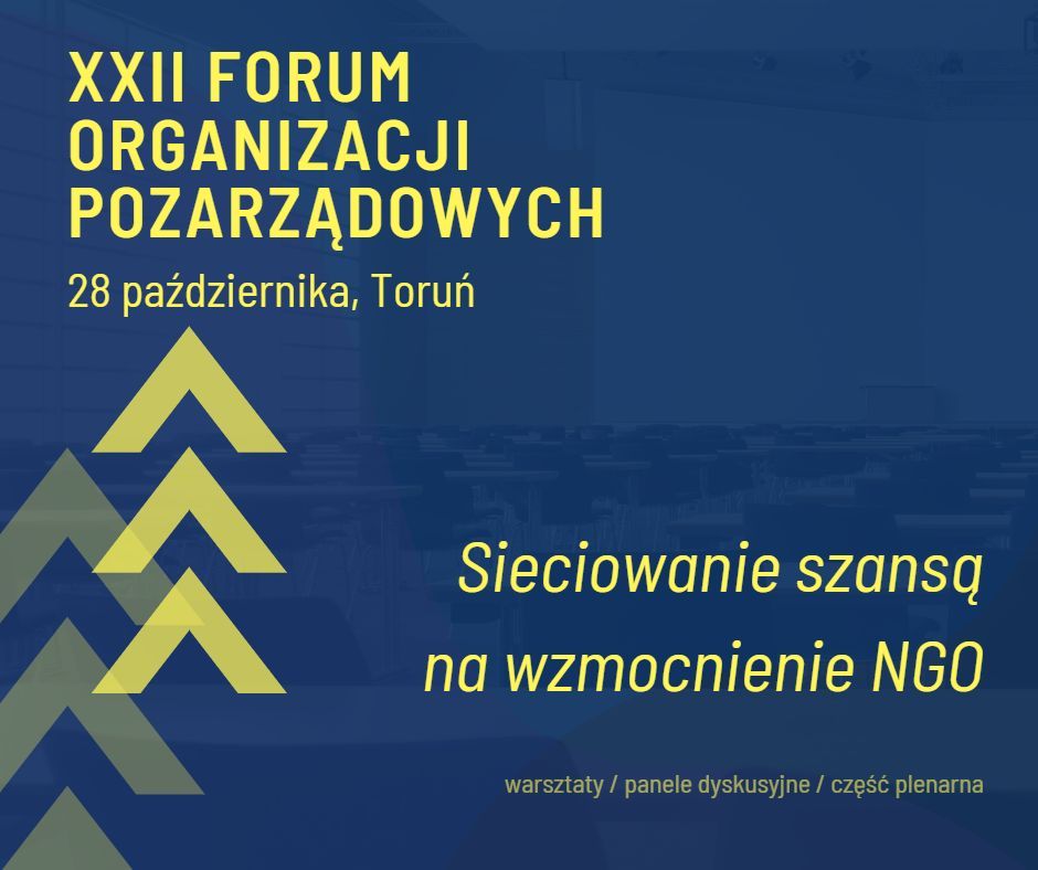 XXII Forum Organizacji Pozarządowych